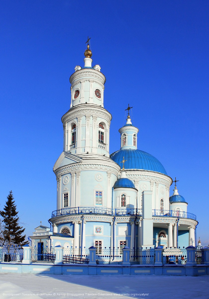 Церковь Казанской Божьей Матери в п. Тельма