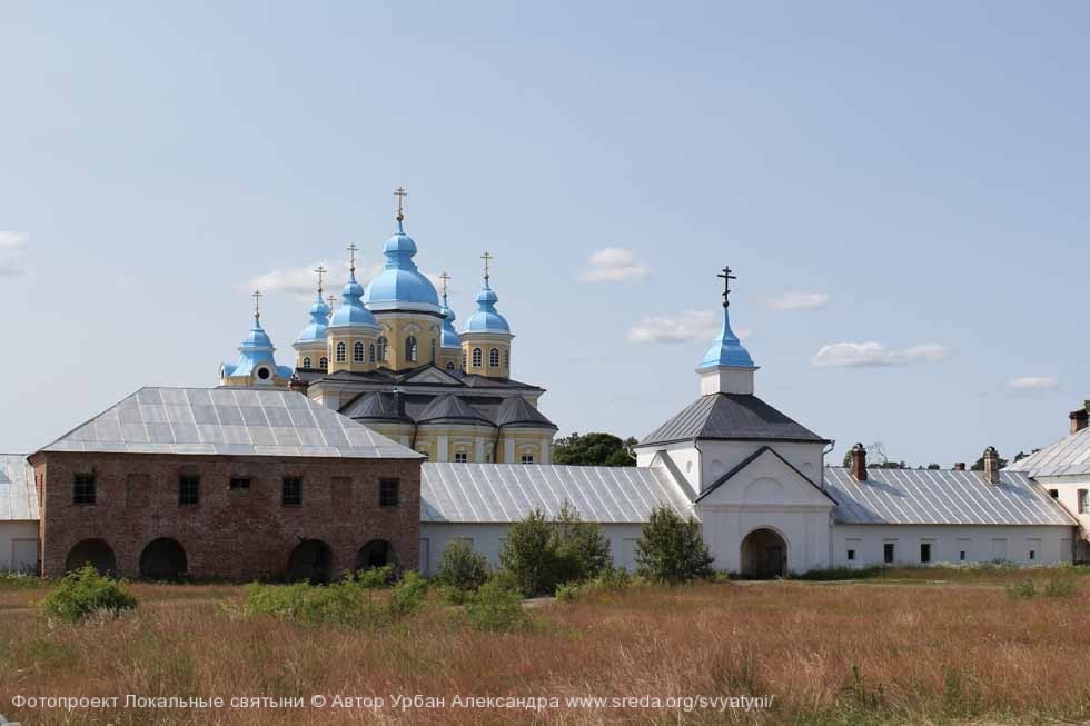 Провославная святыня Остров Коновец