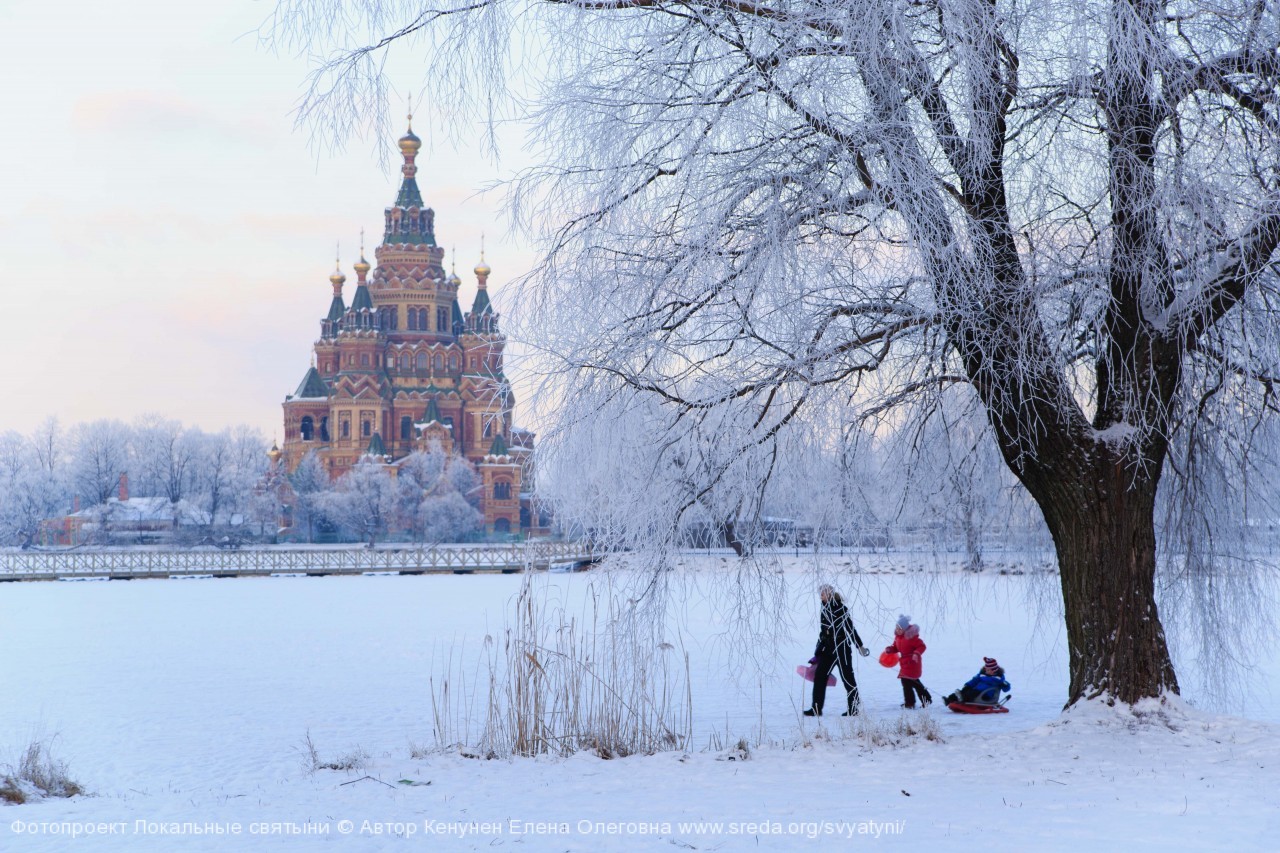 Петергофская зима