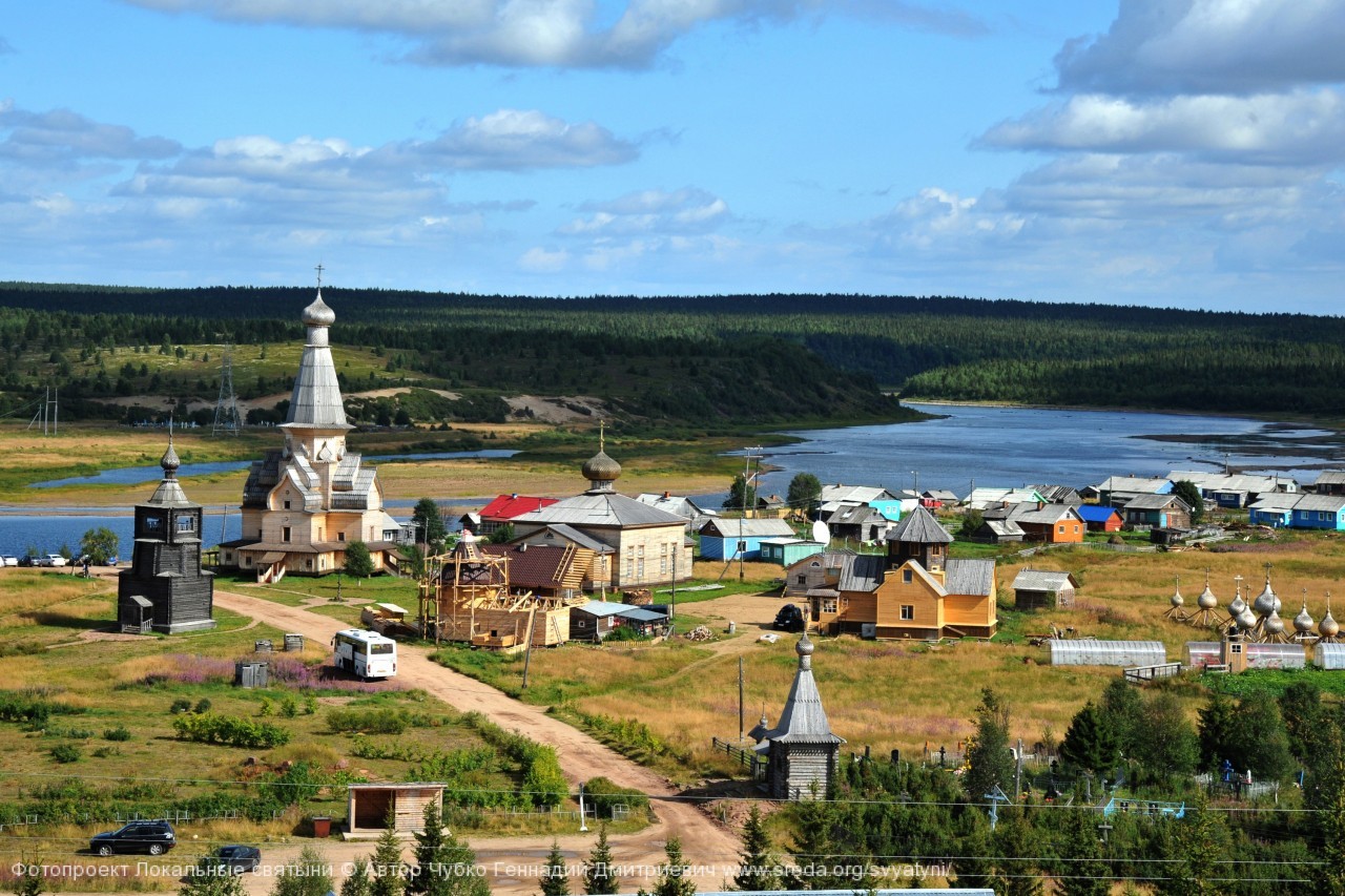 Успенский храмовый комплекс. Село Варзуга