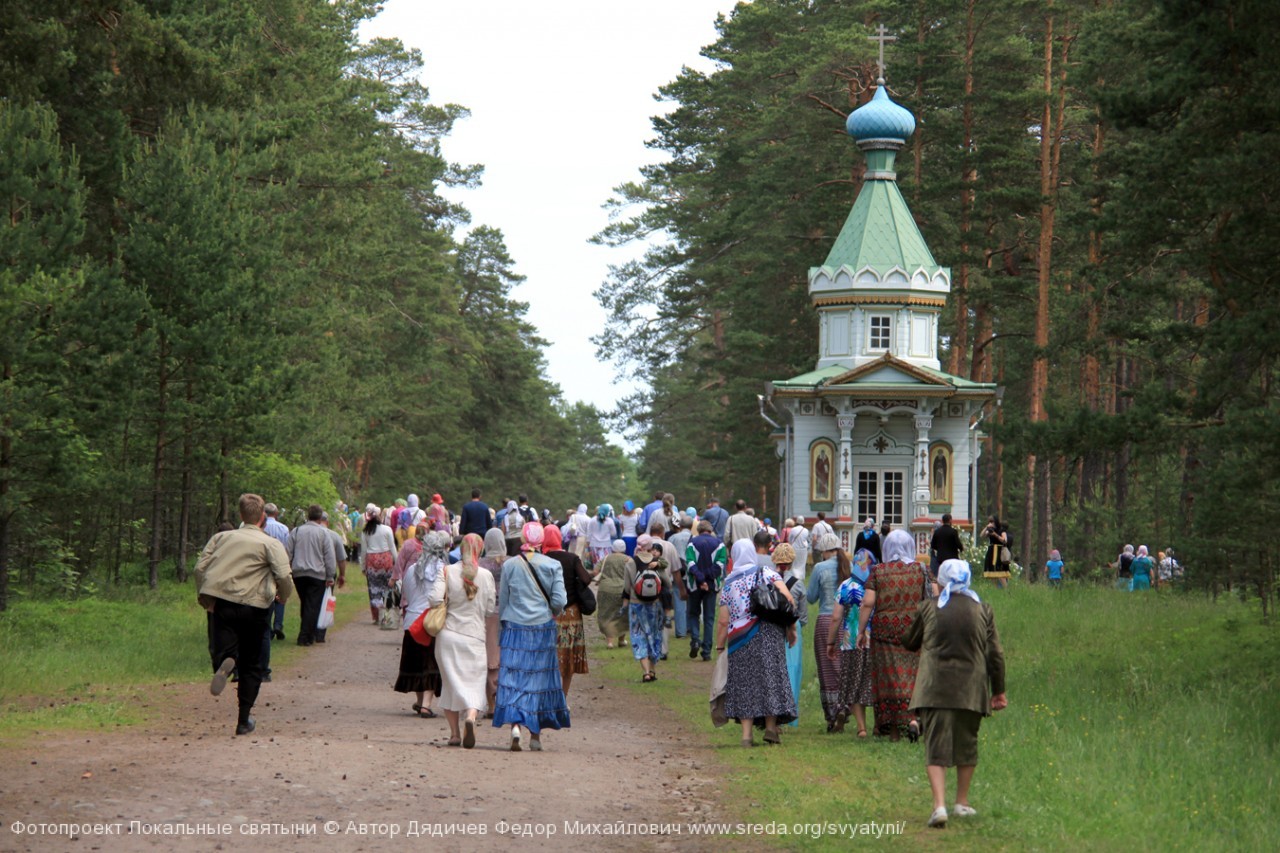 Крестный ход на праздник