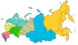 Тест "10 вопросов о Федеральных округах России"