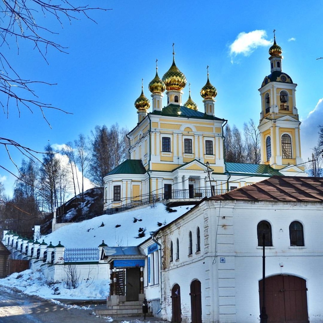 Церковь Воскресения Христова, город Плес