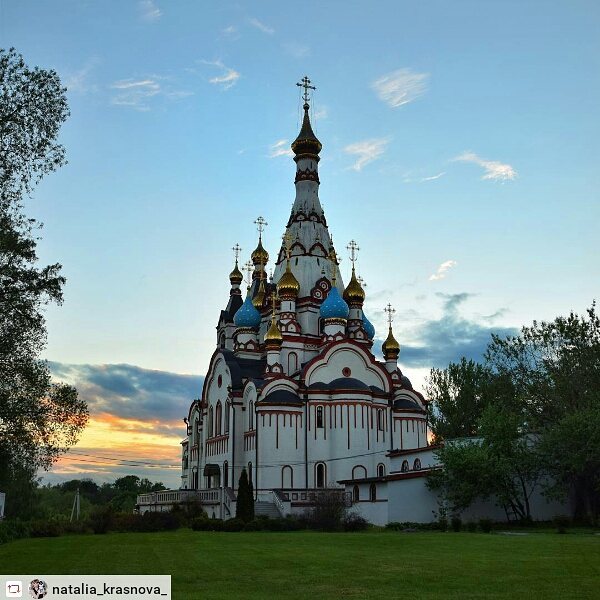 Церковь в Долгопрудном на Лихачевском шоссе